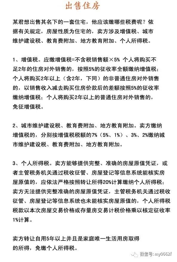 继承房产卖出是否需要交税，解析相关税费政策