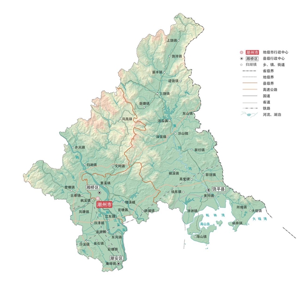 广东省汕头地区土地面积概览